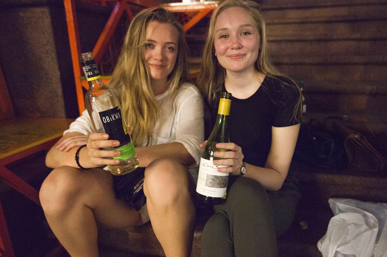 Wild drunk girls