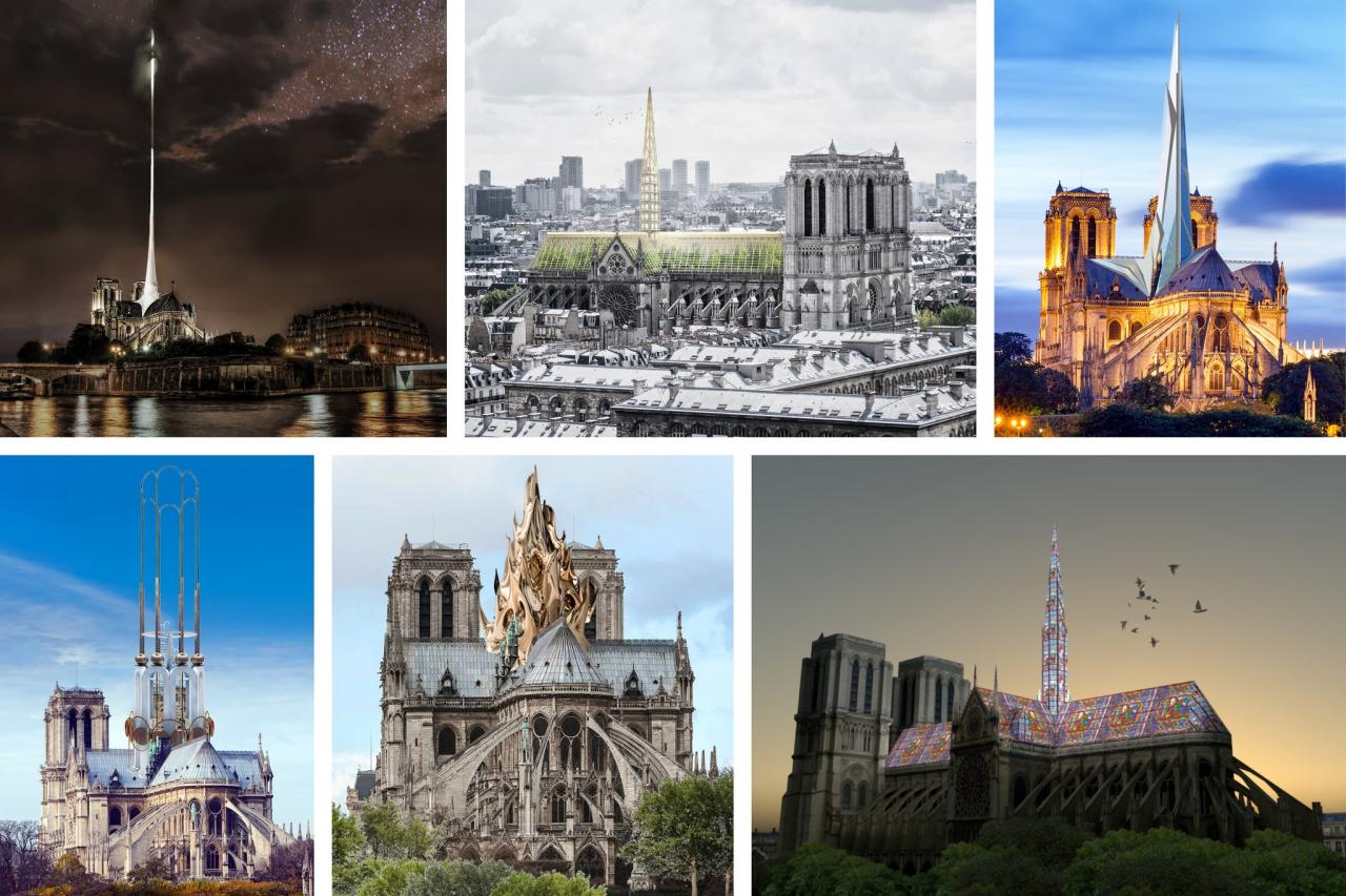 Бассейн или минарет: что построят на крыше собора Парижской Богоматери