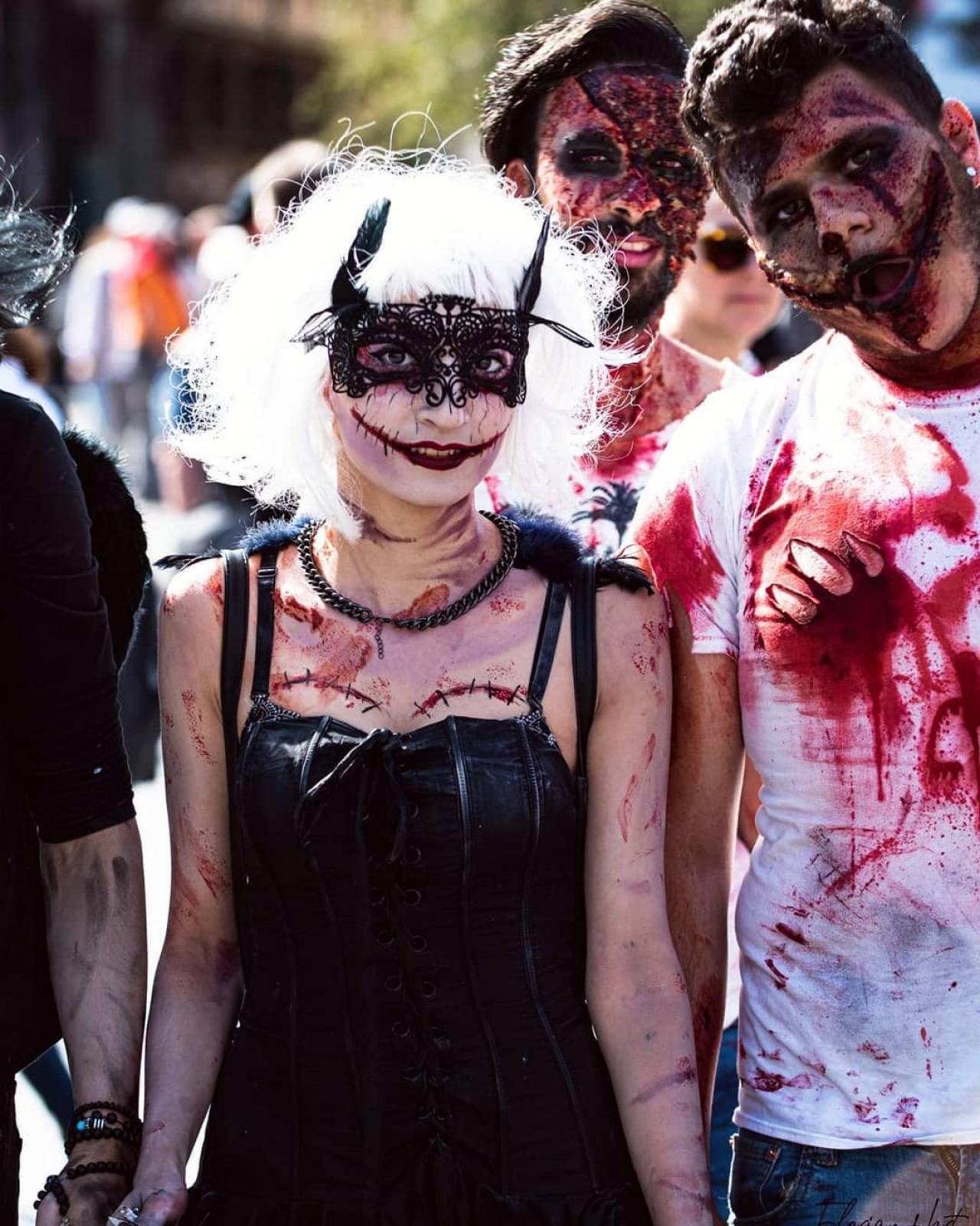 Zombie Walk Strasbourg - ежегодный фестиваль любителей грима в стиле зомби вернулся во Францию