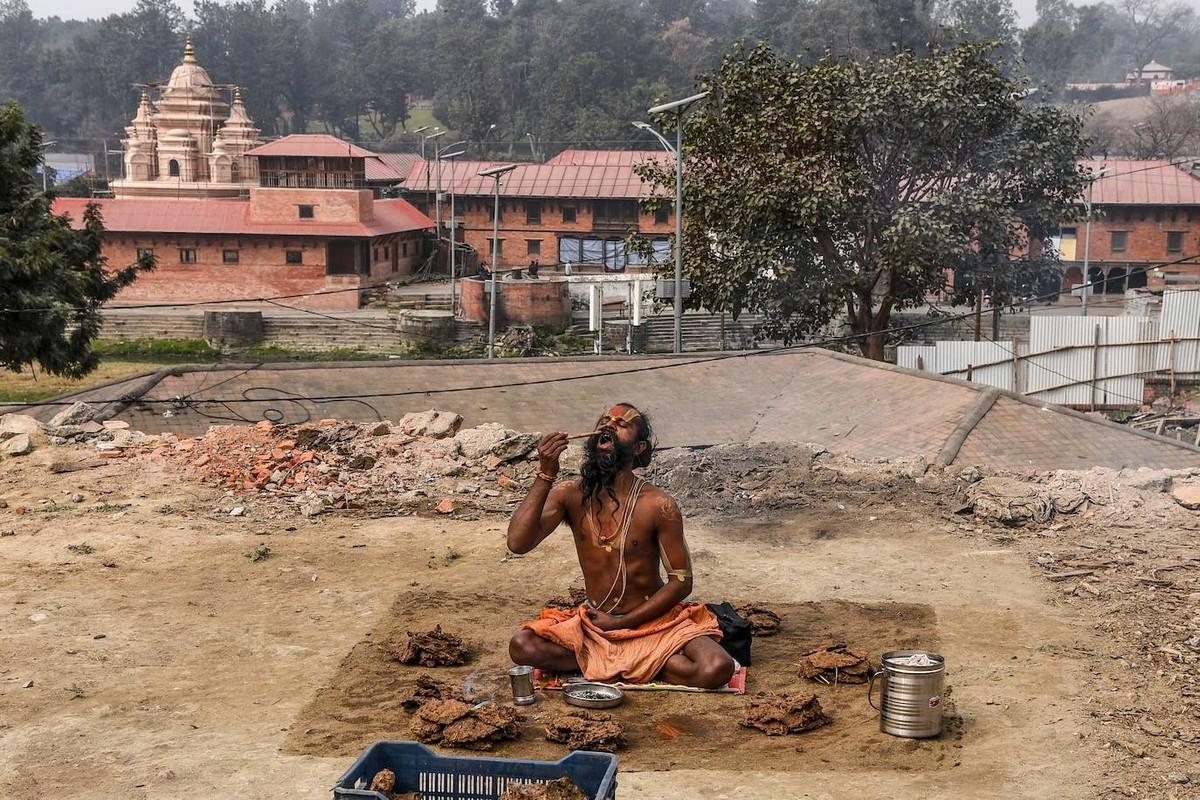 Индуистский праздник Махашиваратри в Непале