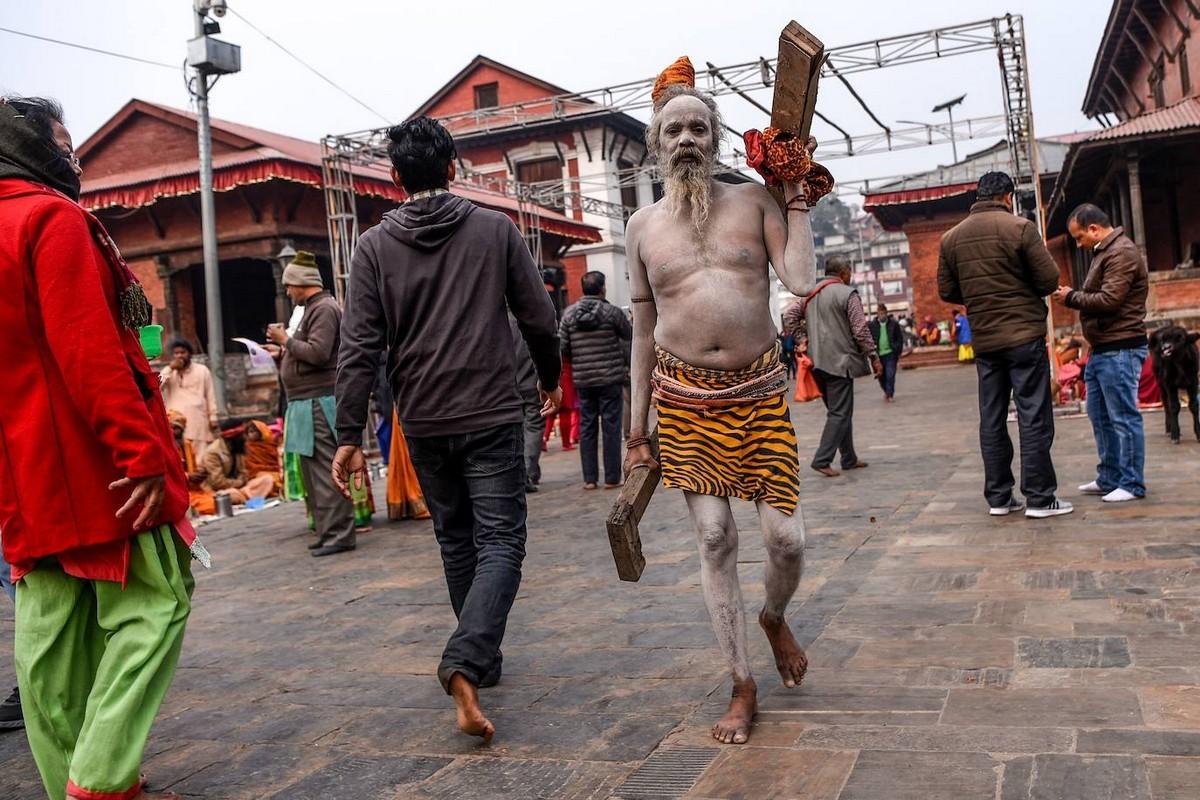 Индуистский праздник Махашиваратри в Непале