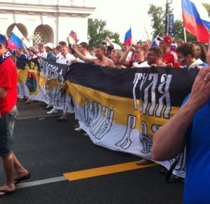 12 июня 2012 года. Русский Марш в Варшаве