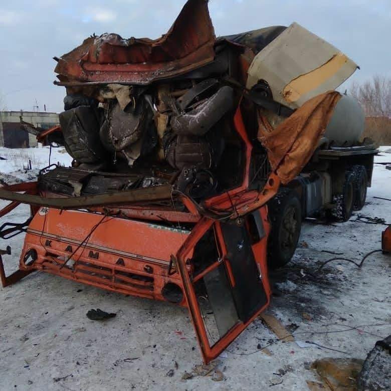 Как мужики хотели цистерну выпрямить