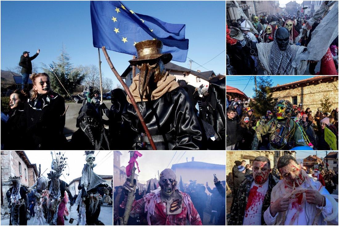 Самый зловещий в мире: ежегодный карнавал в деревне Вевчани