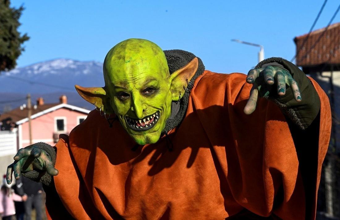Самый зловещий в мире: ежегодный карнавал в деревне Вевчани