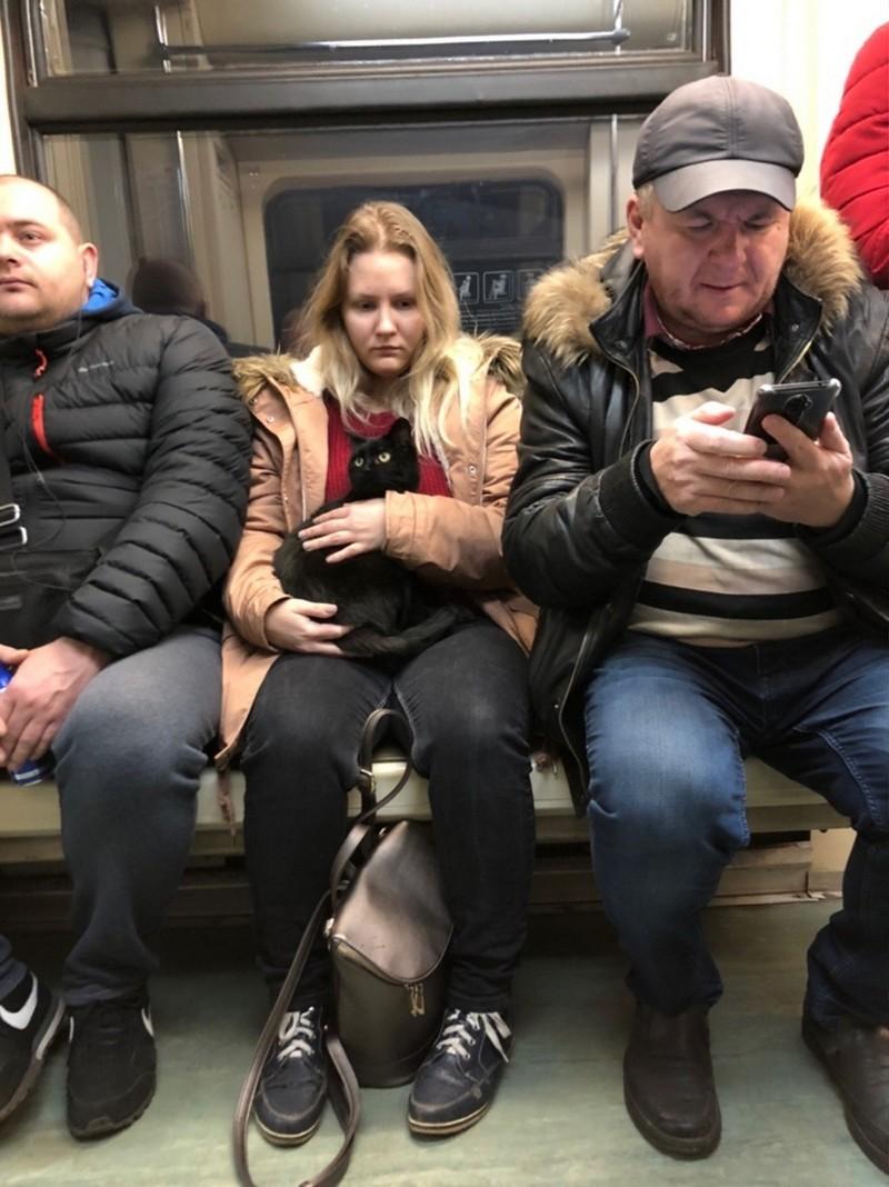 Модники из российского метрополитена