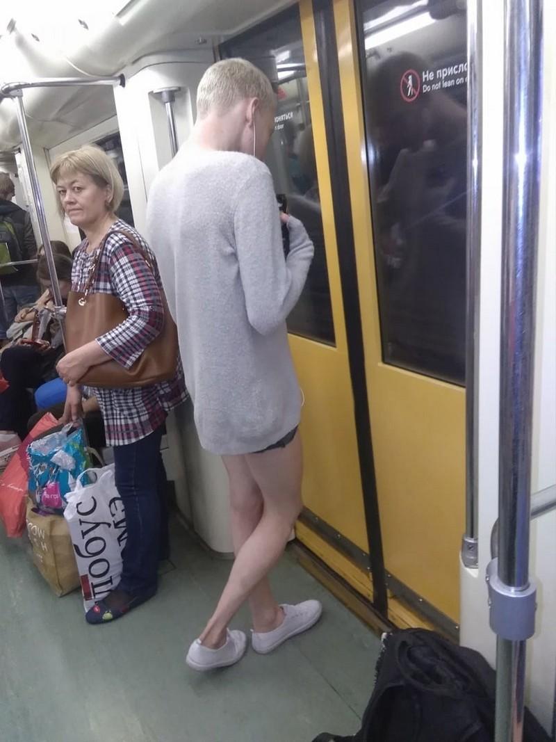 Модники из российского метрополитена
