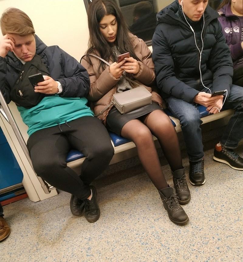 Модники из российского метрополитена