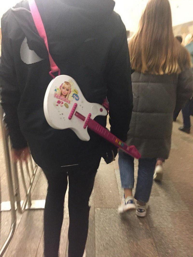 Модники из российского метрополитена