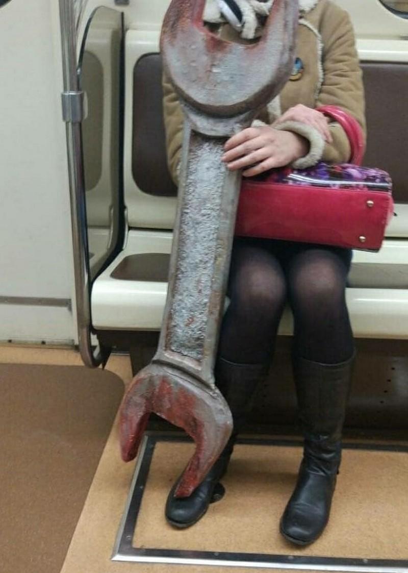 Модники из российского метрополитена