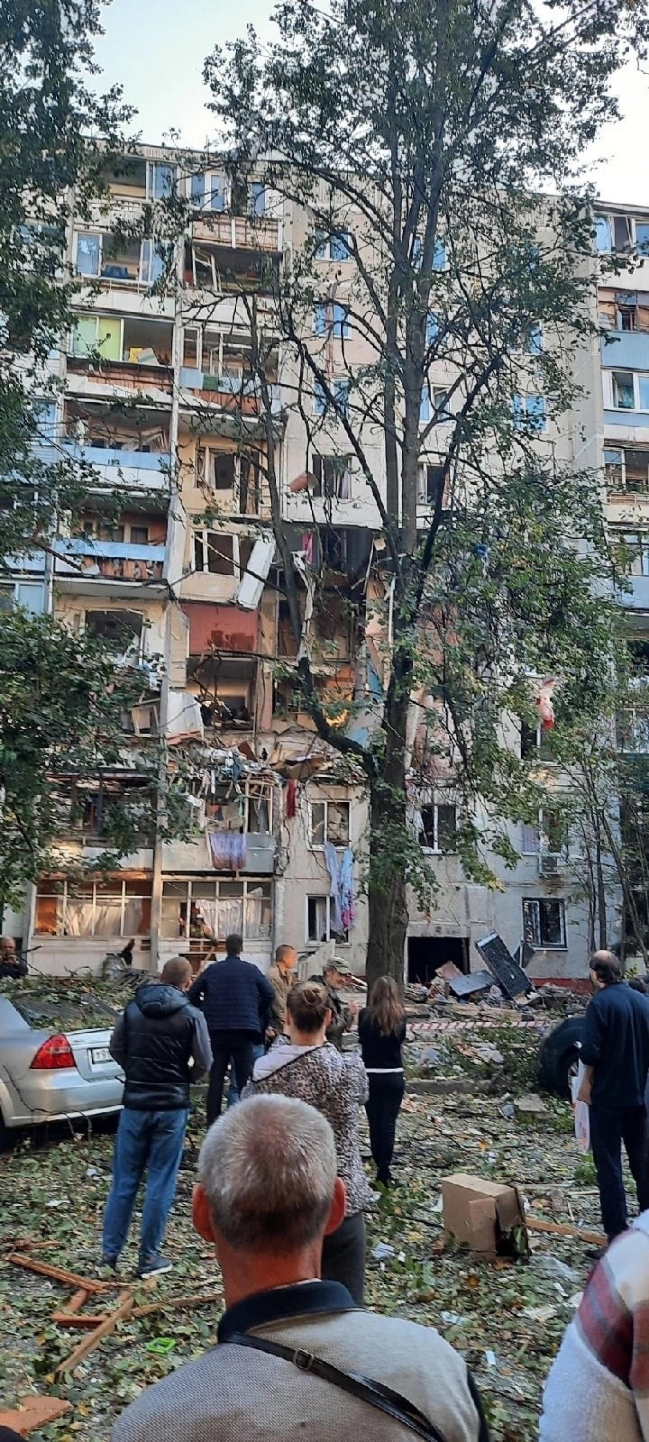 Взрыв прогремел в квартире многоэтажки в Балашихе