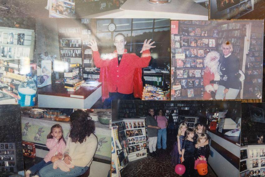 Заброшенный салон проката видеокассет в США