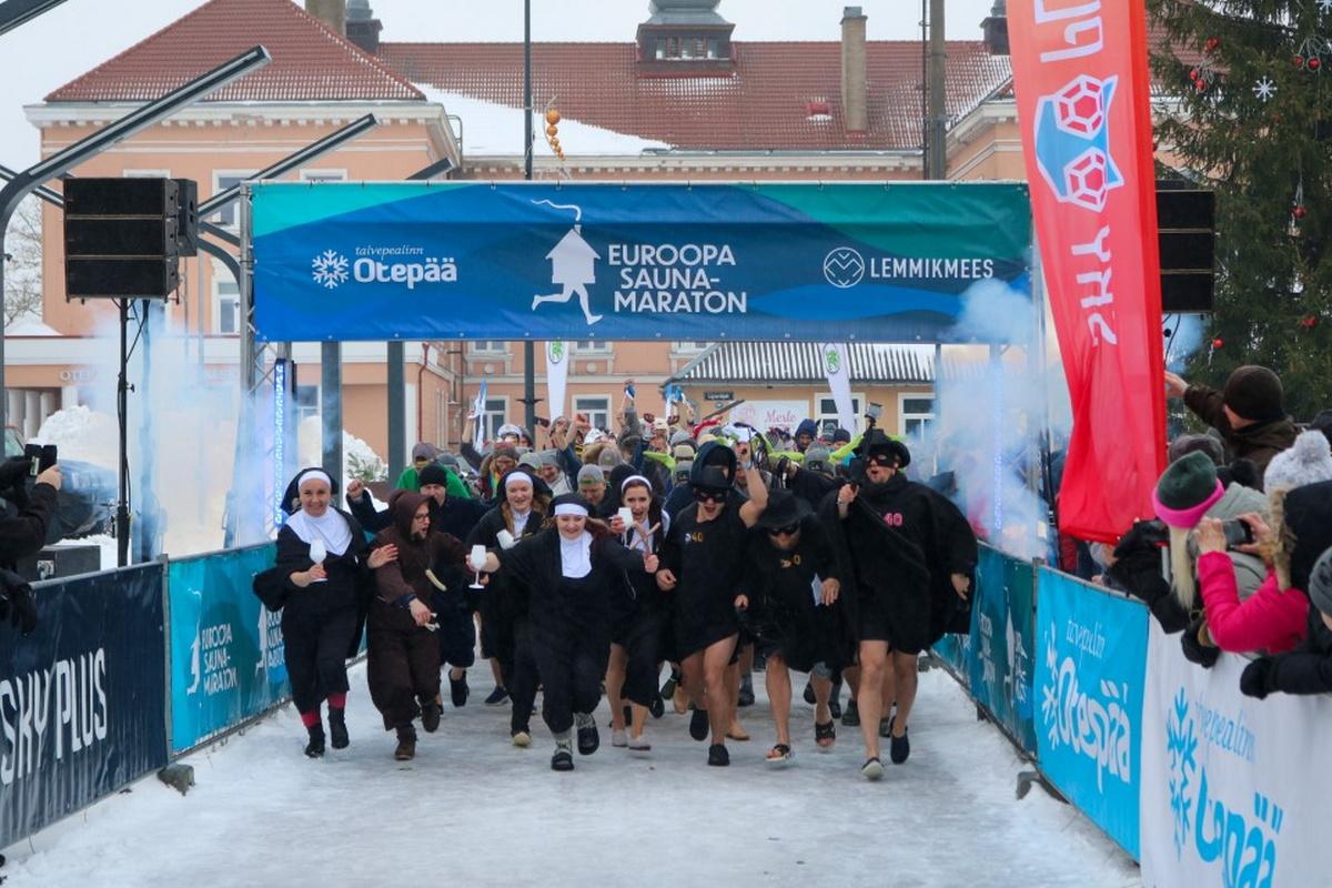 Почти 900 человек приняли участие в XIII Европейском марафоне саун в Эстонии