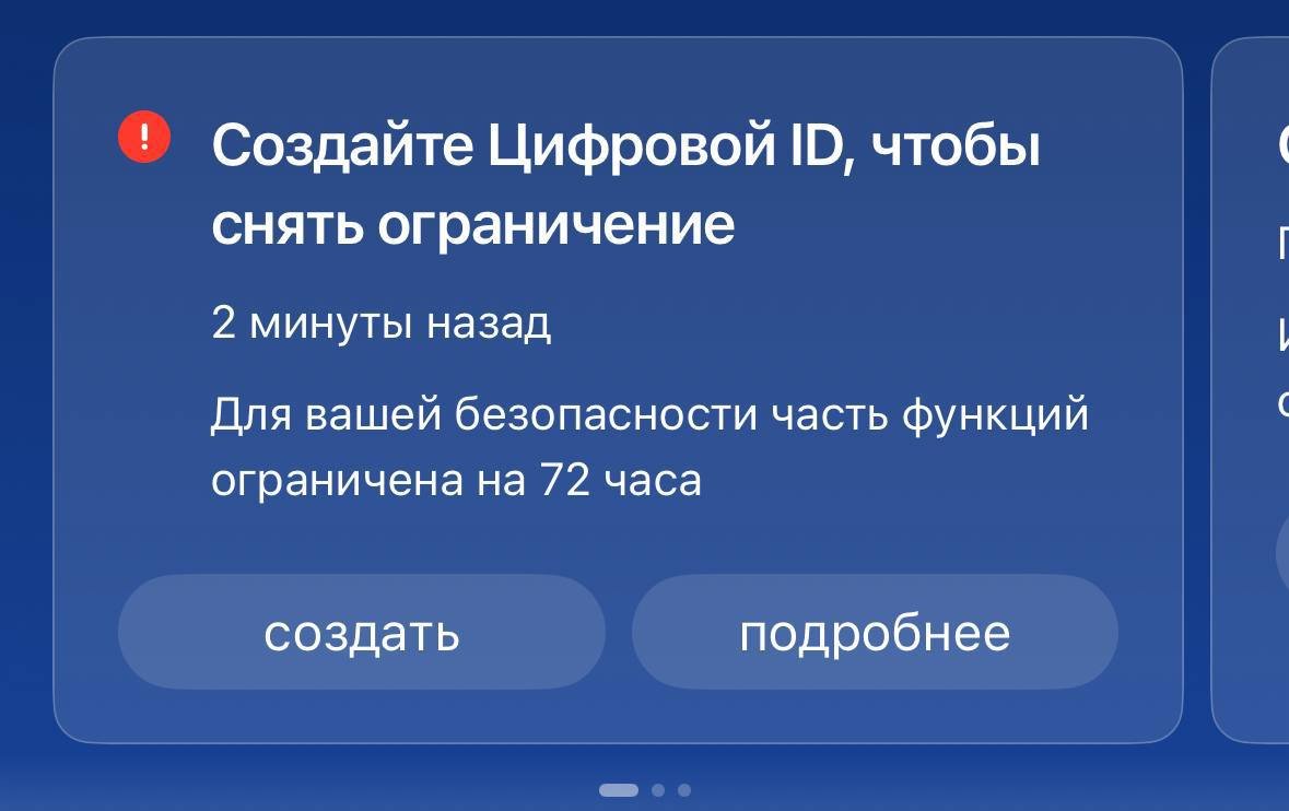 Россиянам массово блокируют доступ к Госуслугам на 72 часа, если у них нет Max