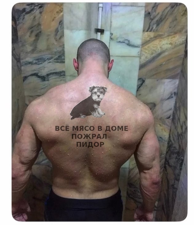 Помогите качку выбрать татуировку на спину