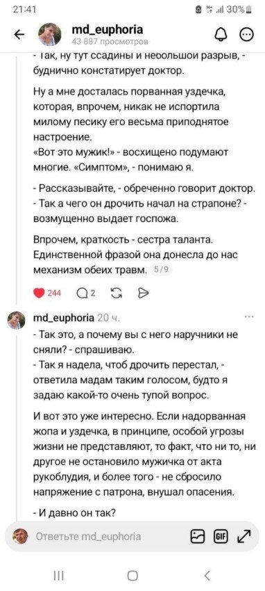 Жопные хроники