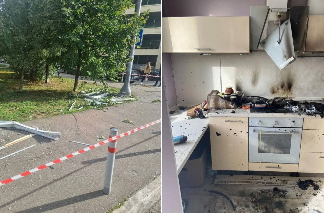Кот взорвал квартиру в подмосковном Одинцово